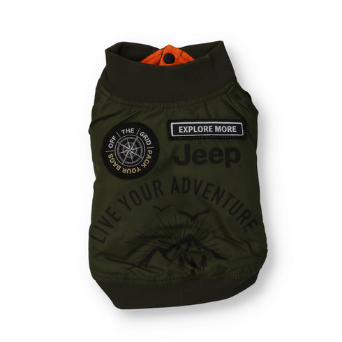 Jeep® ジープ MA-1 ジャケット JeepⓇの公式ライセンスペットアイテム