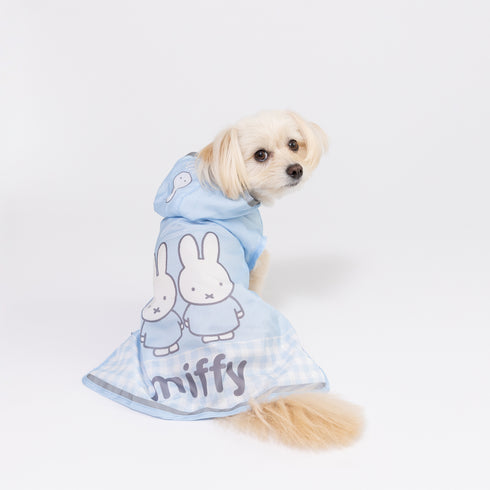 miffy ミッフィーレインコート ギンガム