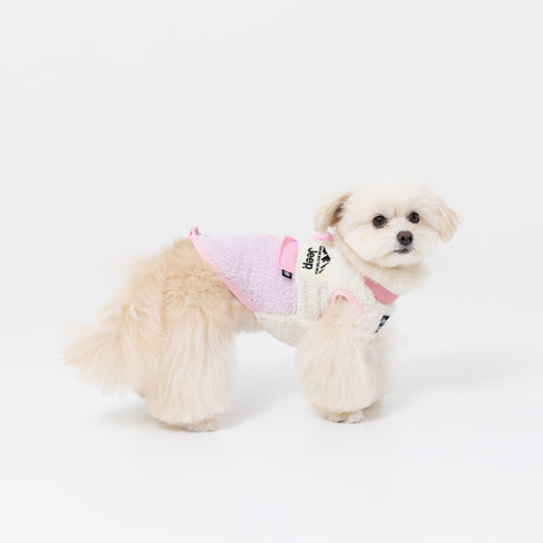 JeepⓇボアジッパーベスト ペット用品 ペットウェア 犬服