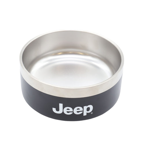 JeepⓇステンレスフードボウル Mサイズ 32oz ペット用品 ペット食器