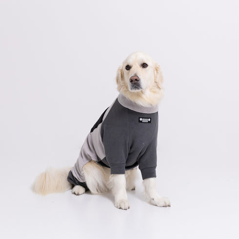 Jeep フリースジップロンパース 中大型犬 ペット用品