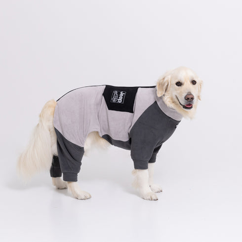 Jeep フリースジップロンパース 中大型犬 ペット用品