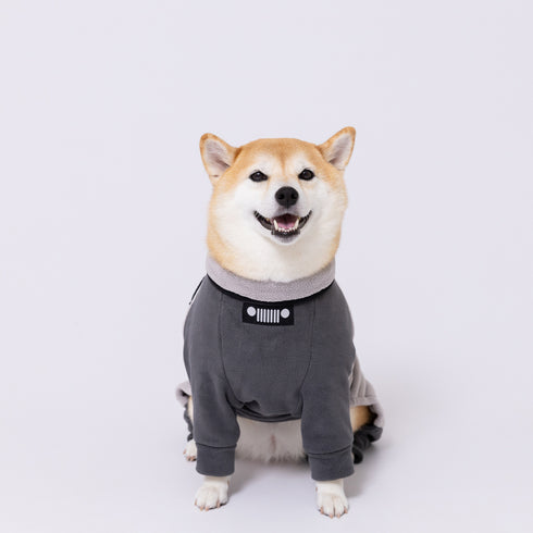 Jeep フリースジップロンパース 中大型犬 ペット用品