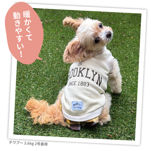 pipiレイヤードトレーナー ペット用品