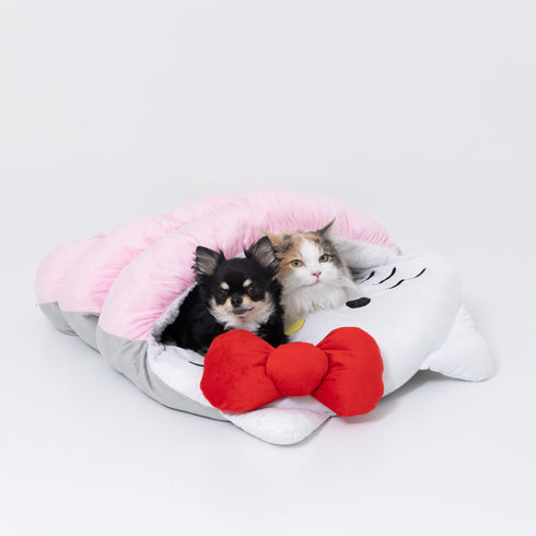 ハローキティ もぐりんベッド ペット用品 ペットベッド kitty