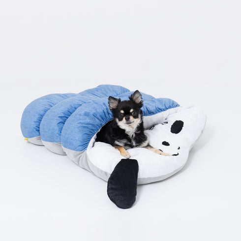SNOOPY スヌーピーもぐりんベッド ペット用品 ペットベッド