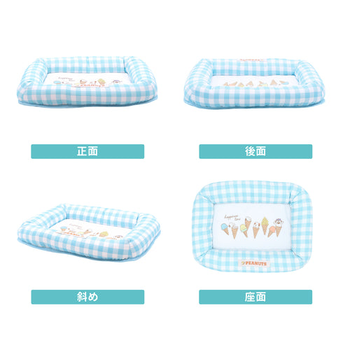 スヌーピーアイスクールマット ペット用品 接触冷感