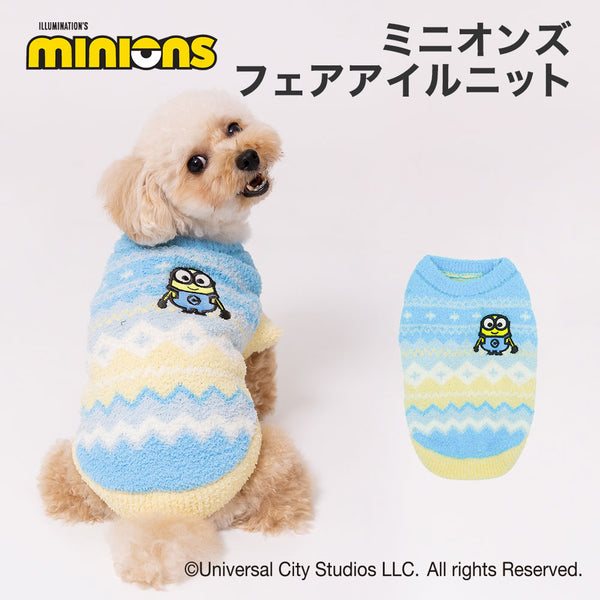 【minions】ミニオンズ フェアアイルニット 26AW