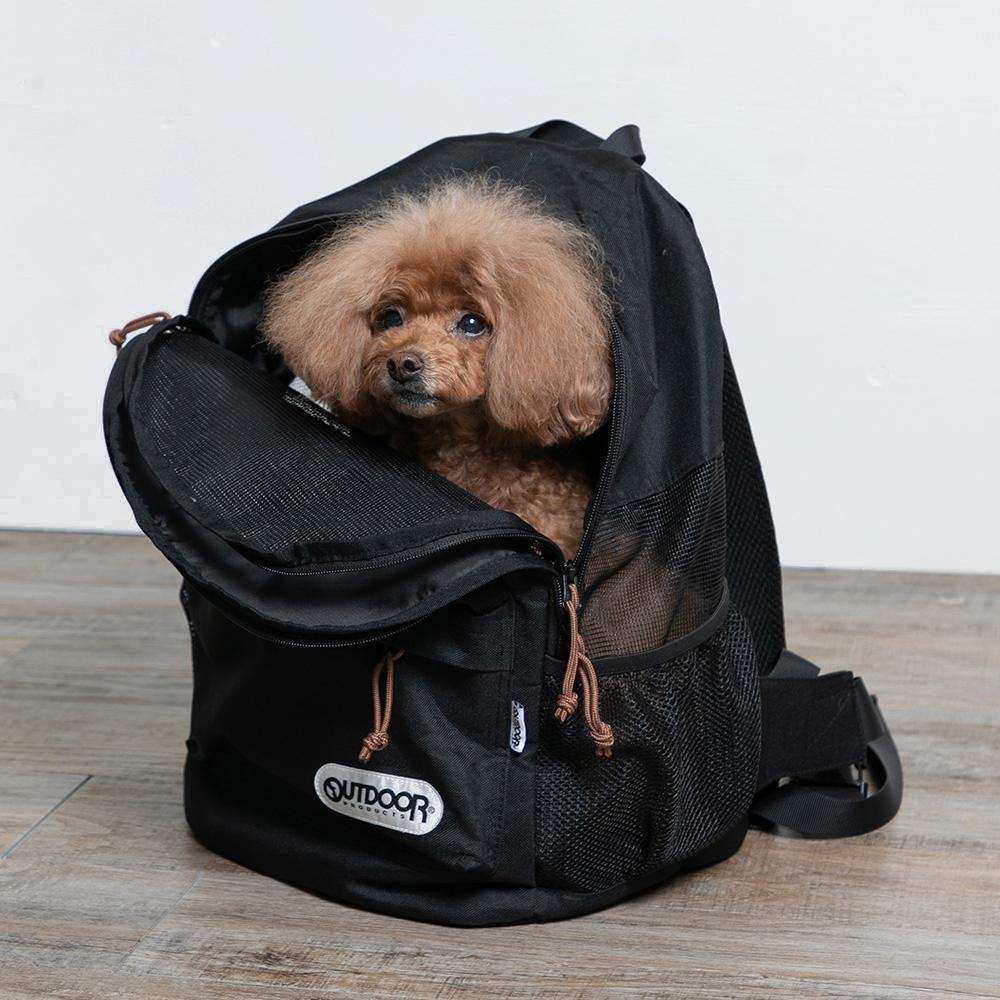OUTDOOR PRODUCTS アウトドアリュックM ブラック OD213-011-001 ペットキャリー - MOFF
