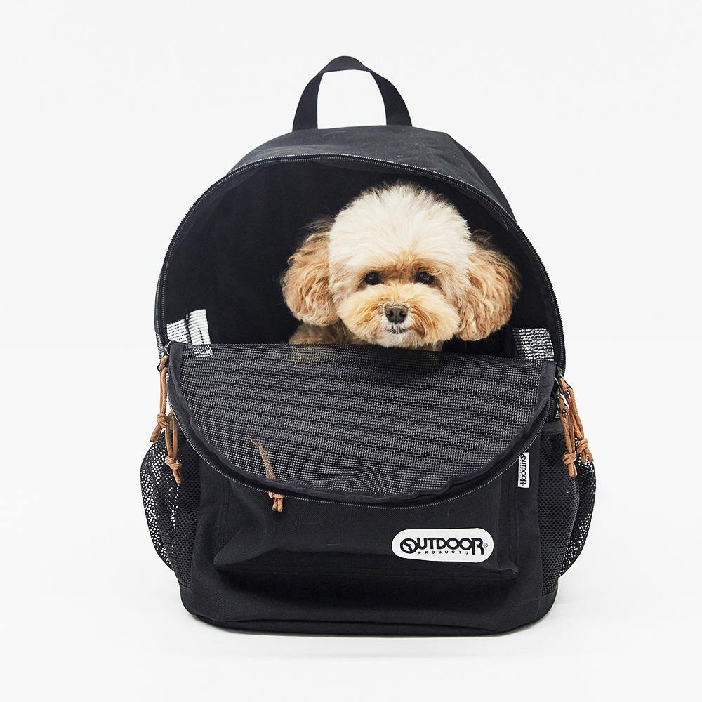 OUTDOOR PRODUCTS アウトドアリュックM ブラック OD213-011-001 ペットキャリー - MOFF
