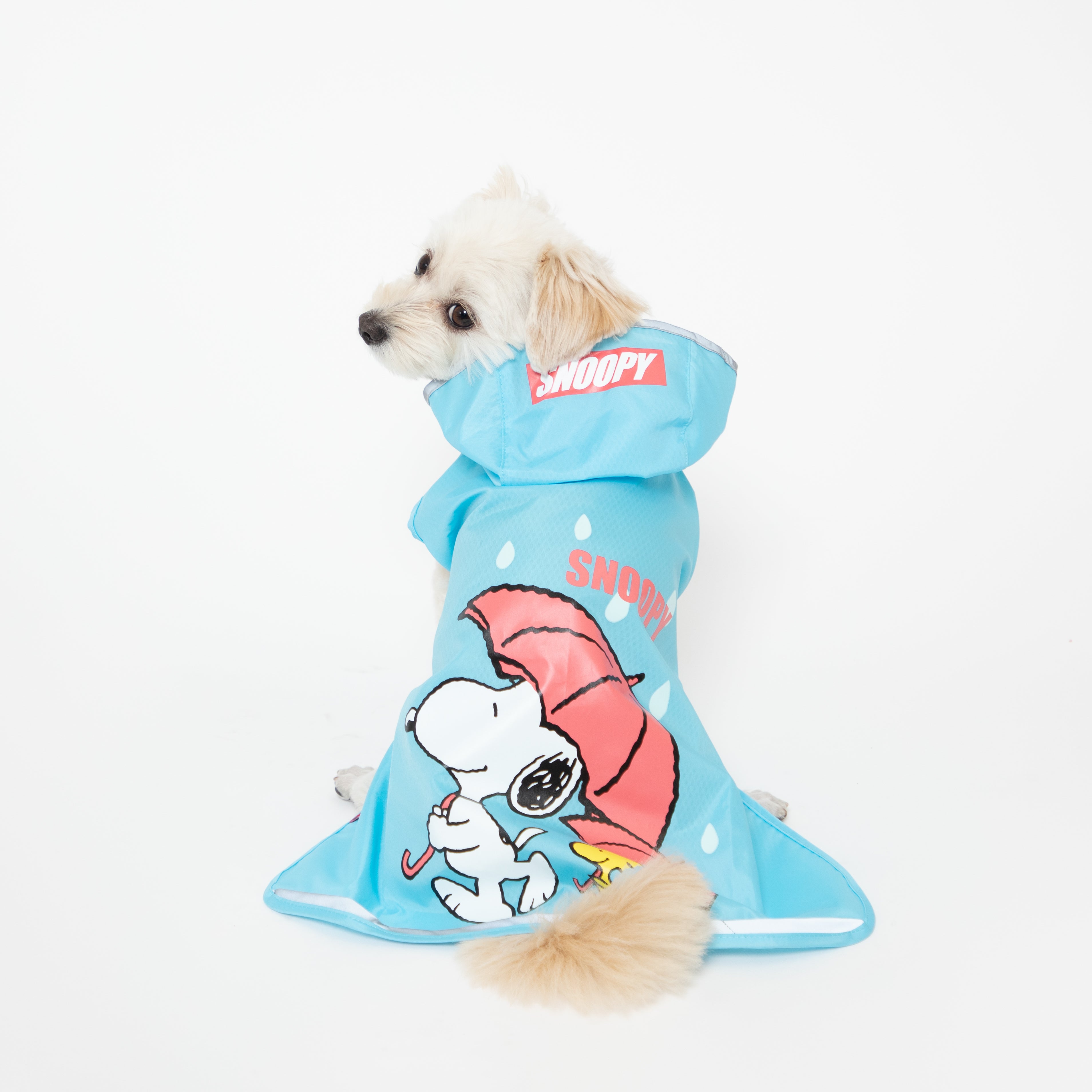 PEANUTS ピーナッツ SNOOPY スヌーピーレインコート 傘 犬服 ペット