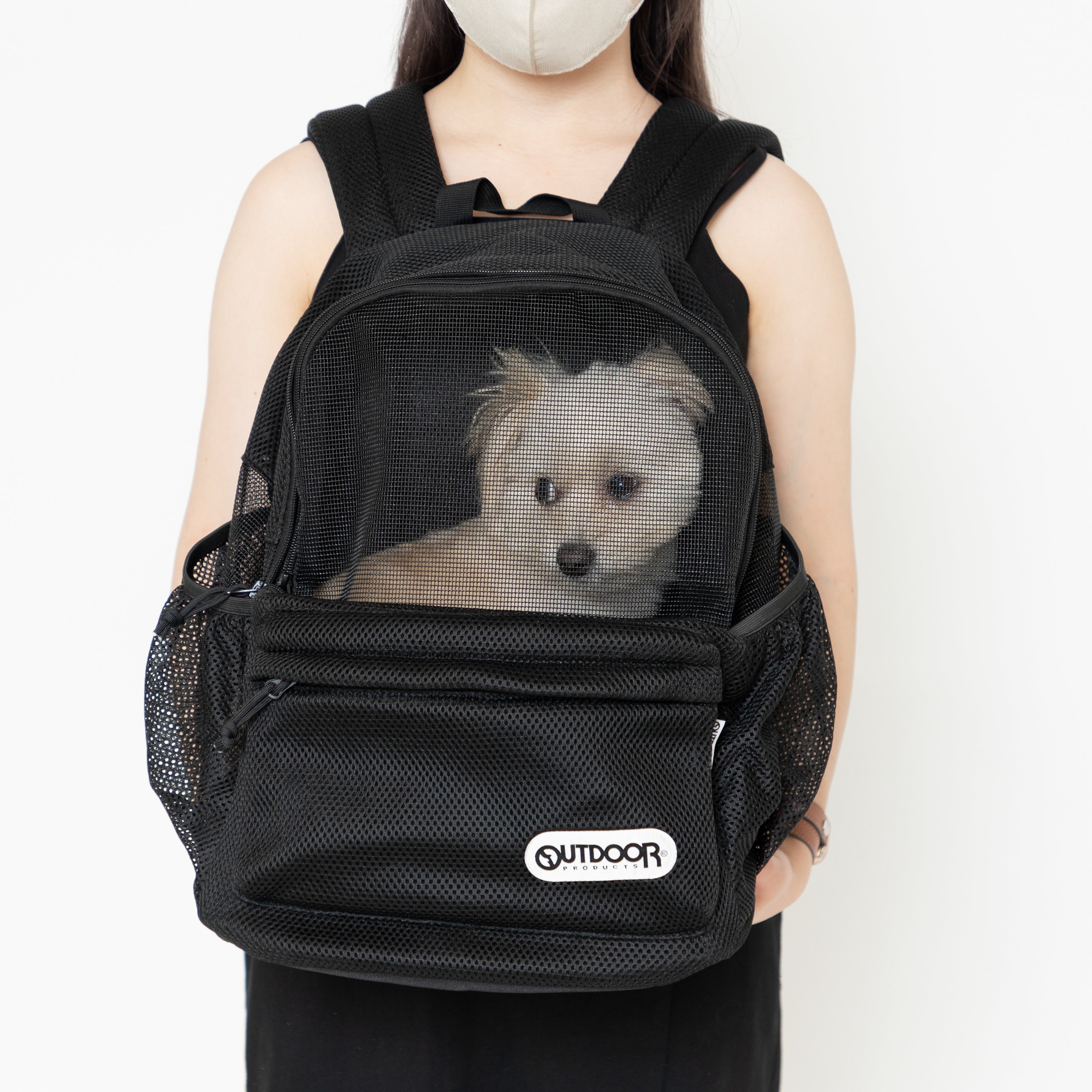 アウトドアフルメッシュリュックM 犬服 ペットウェア ペット用品