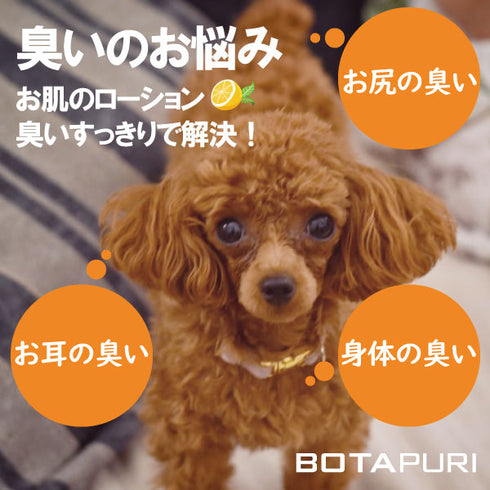 ボタピュリ(BOTAPURI) トイプードル専用 臭い取りローション