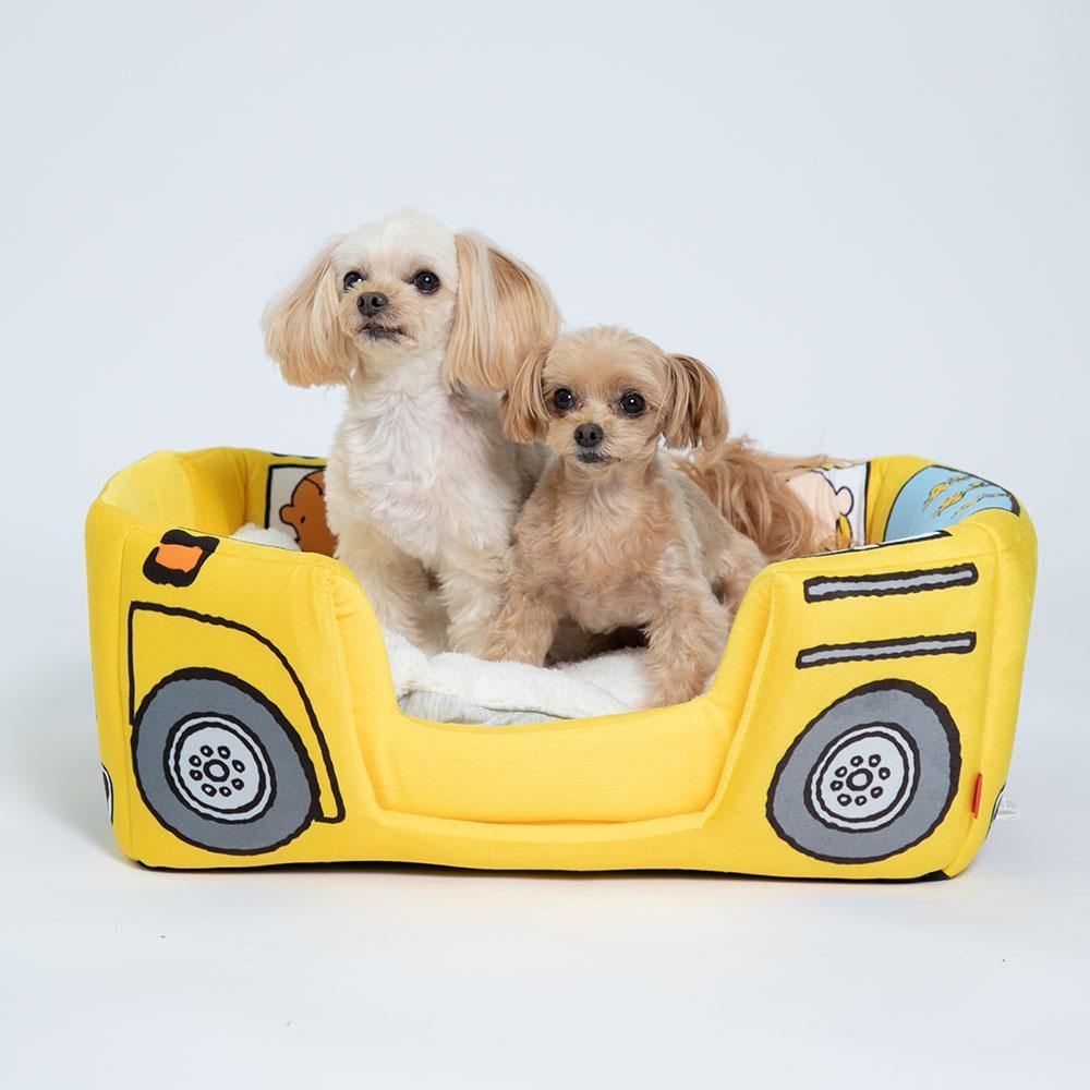 snoopyスヌーピーバス M イエロー - MOFF