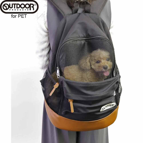 OUTDOOR PRODUCTS アウトドアプロダクツ DAYPACKメッシュキャリーM ブラック - MOFF