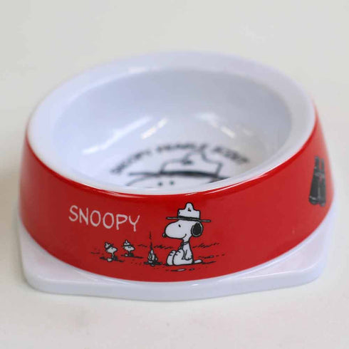 SNOOPY スヌーピーフードボウル ホワイト S