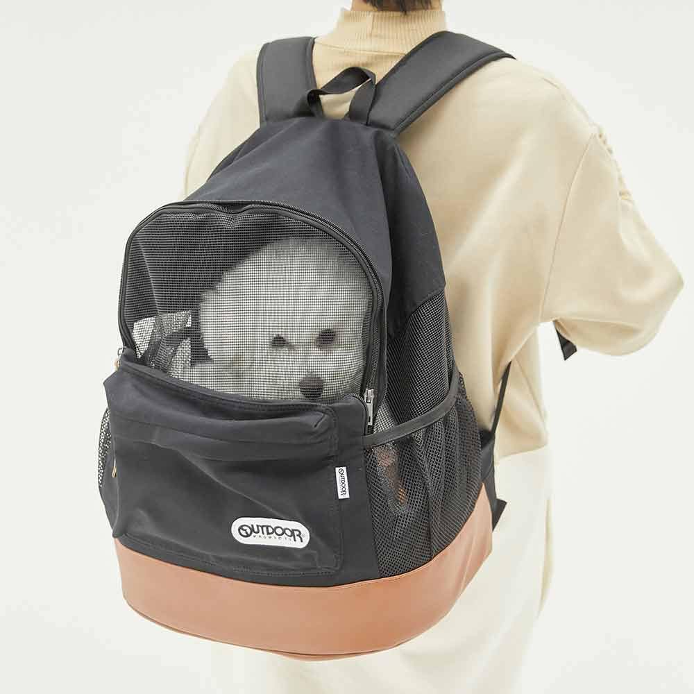 OUTDOOR PRODUCTS アウトドアプロダクツ DAYPACKメッシュキャリーL ブラック - MOFF