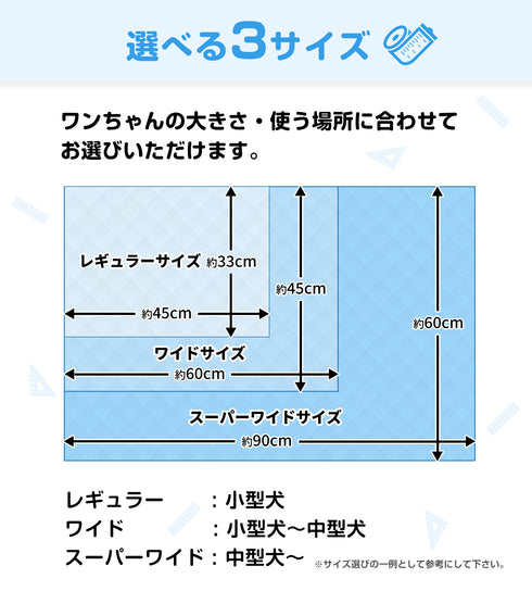 コスパがいいペットシーツ 薄型 レギュラー 800枚・ワイド400 枚・スーパーワイド 200枚 / 大容量 まとめ買い 業務用ケース ペット用 犬 トイレシート 1回使い捨て いぬ 猫 ねこ システムトイレ