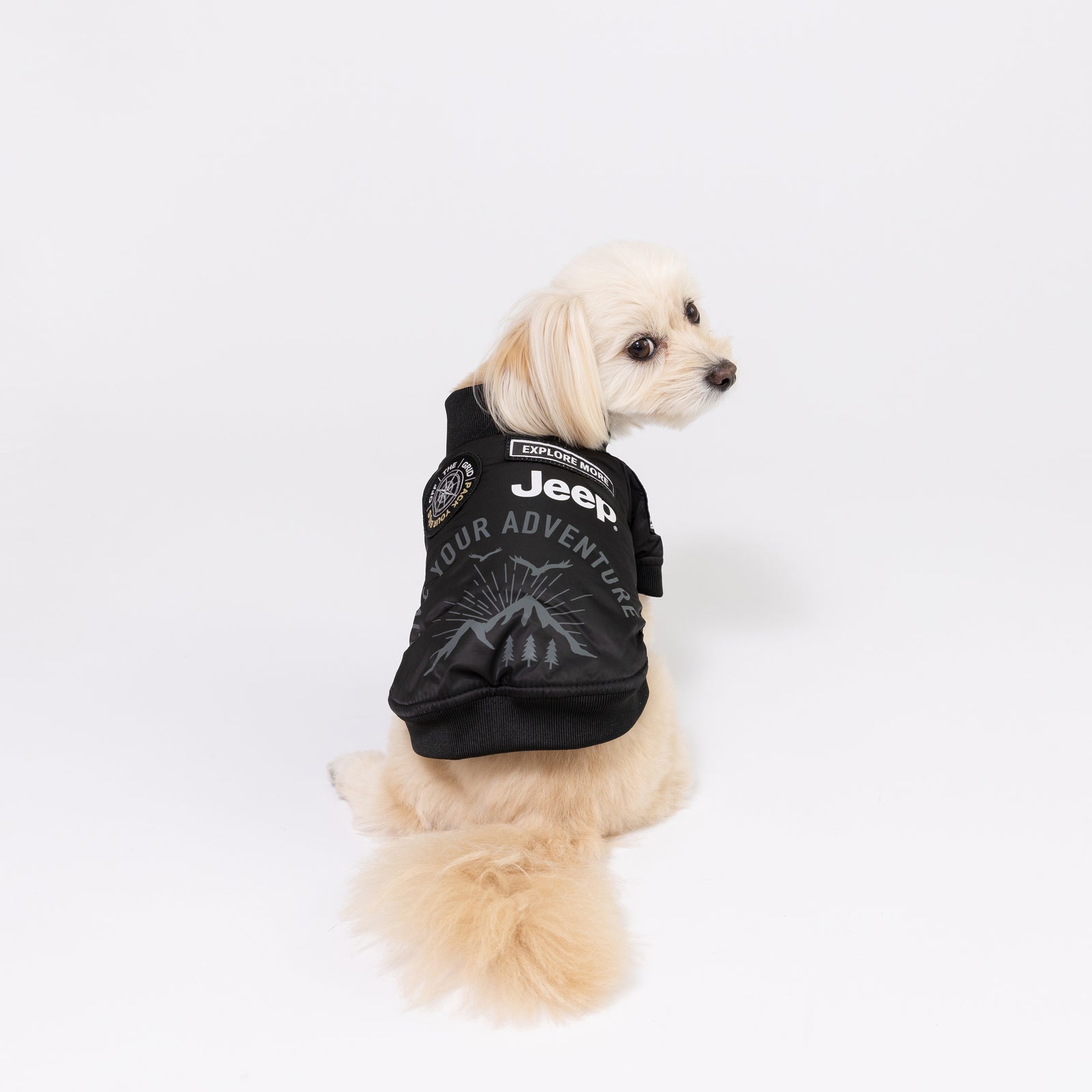 JEEP MA-1 犬服 ペットウェア ペット用品｜MOFF(モフ) 犬服 ドッグ