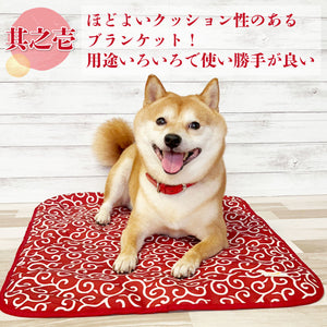 mamemochi 沼る唐草ブランケット