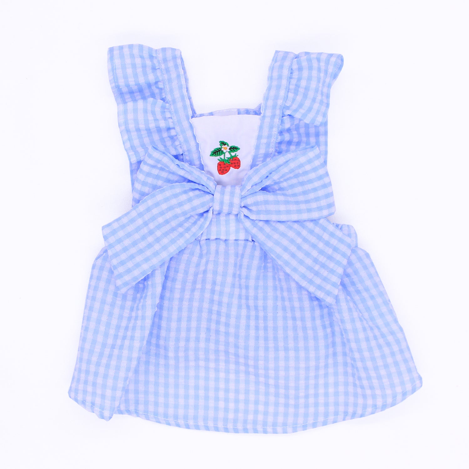 PiPiギンガムワンピ 犬服 ペットウェア ペット用品｜MOFF(モフ