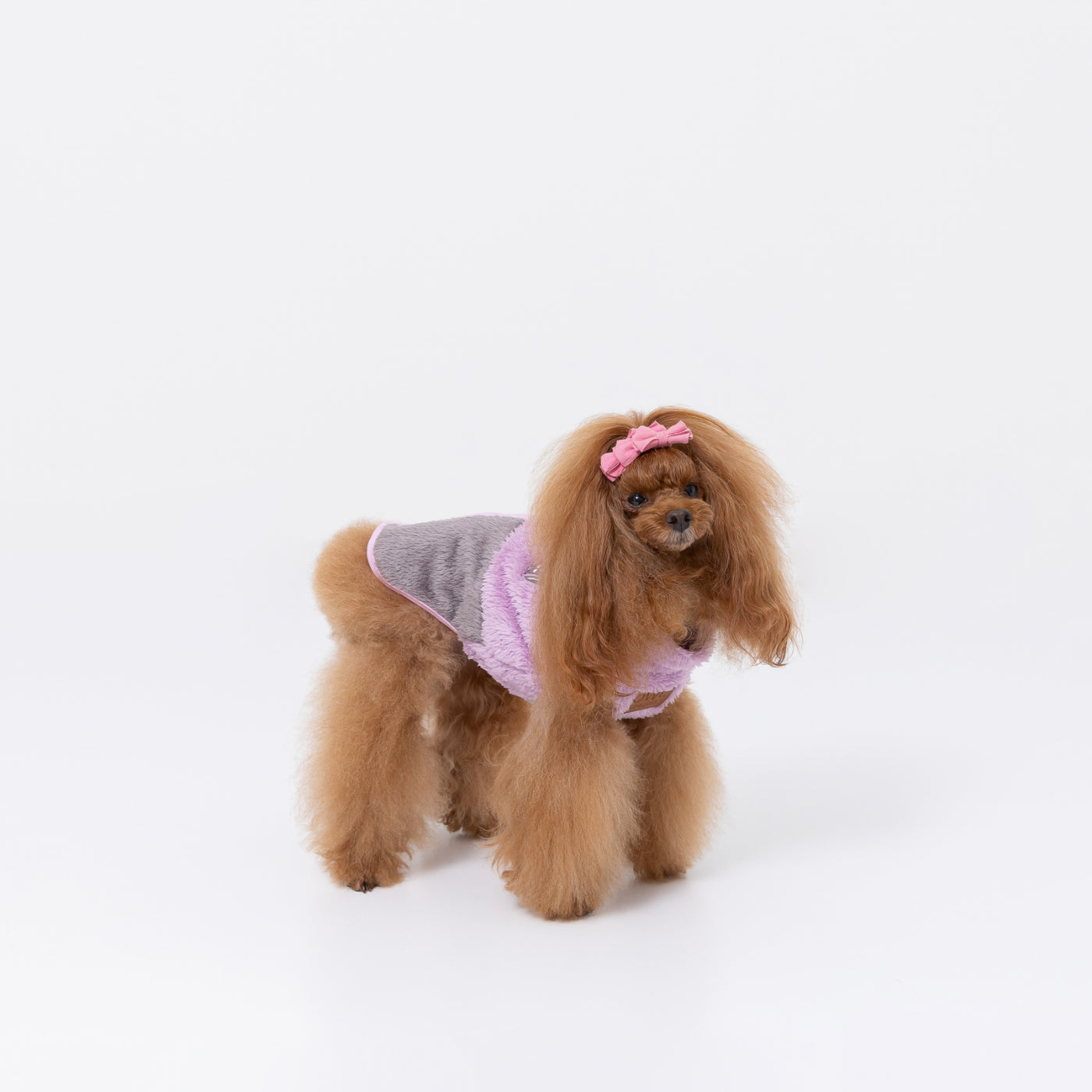 ハイネック背開きボアベスト ペット用品 ペットウェア 犬服 犬服 ハイネック背開きボアベスト ペット用品 ペットウェア 犬服 犬服