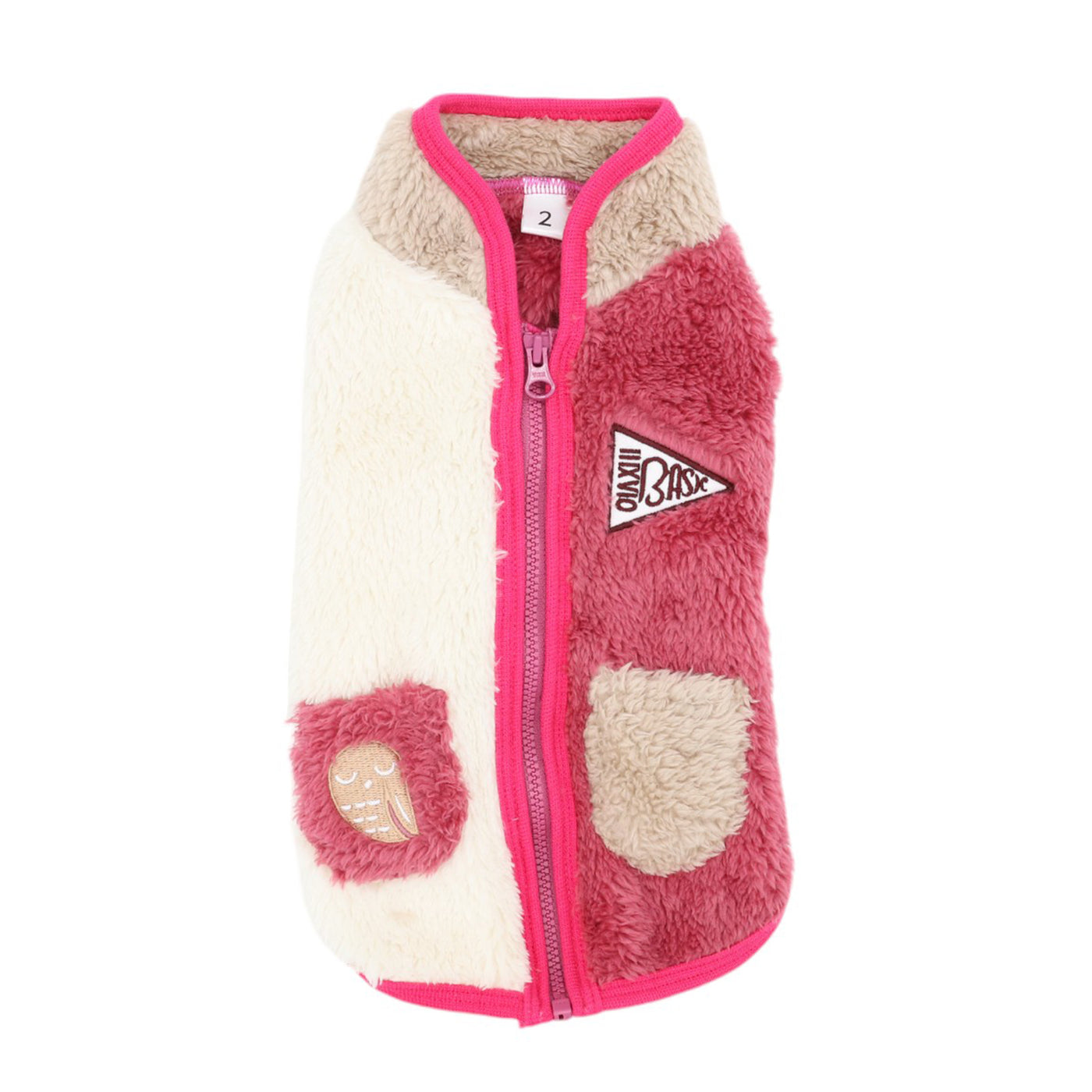 ハイネック背開きボアベスト2 ペット用品 ペットウェア 犬服 犬服