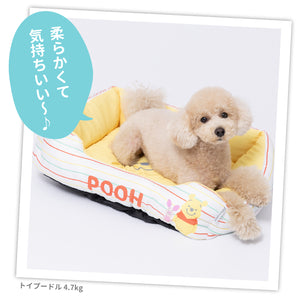 プーさんボーダークールソファ ペット用品 接触冷感