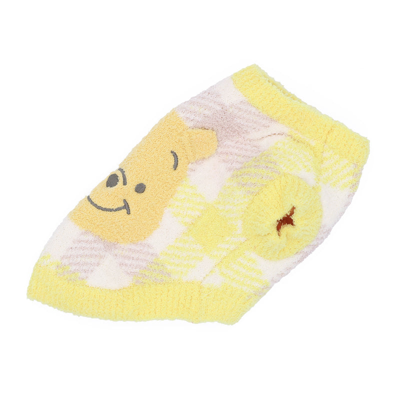 【先行予約 20％OFF】 プーさんチェックシェニールニット ペット用品