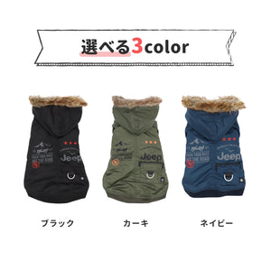 JeepⓇ ジャケット ペット用品 ペットウェア 犬服