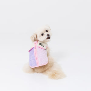 JeepⓇボアジッパーベスト ペット用品 ペットウェア 犬服
