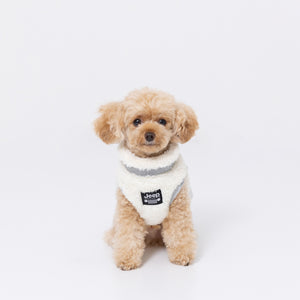JeepⓇボアジッパーベスト ペット用品 ペットウェア 犬服