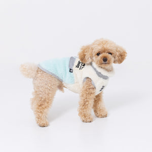 JeepⓇボアジッパーベスト ペット用品 ペットウェア 犬服