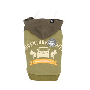 JeepⓇ Adventureパーカー ペット用品 ペットウェア 犬服