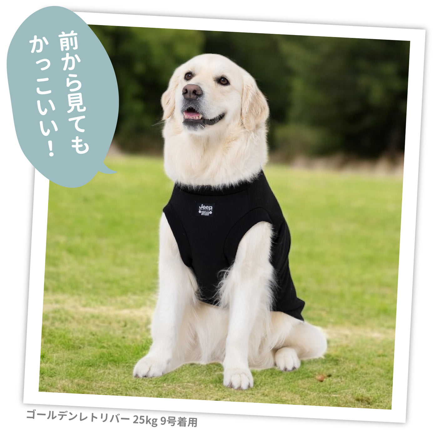 JeepⓇロゴトレーナー中・大型犬 ペット用品 ペットウェア 犬服 犬服
