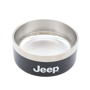 JeepⓇステンレスフードボウル Sサイズ 16oz ペット用品 ペット食器