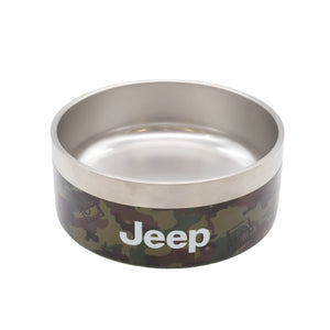 JeepⓇステンレスフードボウル Sサイズ 16oz ペット用品 ペット食器