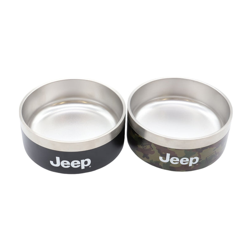 JeepⓇステンレスフードボウル Mサイズ 32oz ペット用品 ペット食器