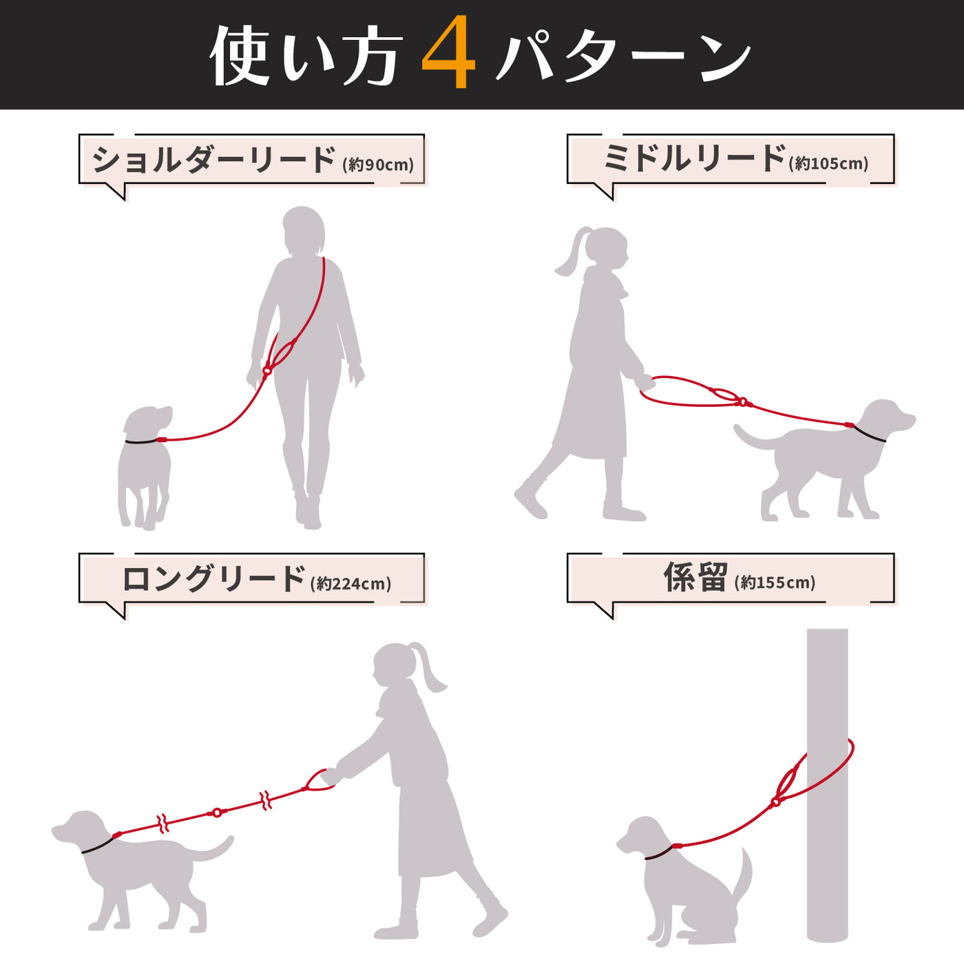 Jeep®ハンズフリーロープリード Sサイズ ペット用品 犬服 ペット Jeep®ハンズフリーロープリード Sサイズ ペット用品 犬服 ペット