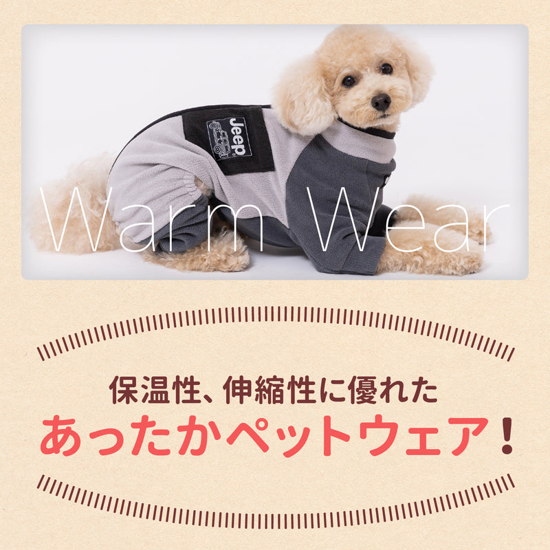 Jeep フリースジップロンパース ペット用品