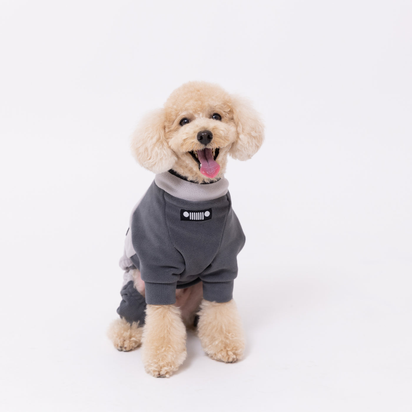 JEEPフリースジップロンパース ペット用品 犬服 ペットウェア ペット