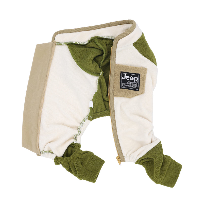 Jeep フリースジップロンパース ペット用品