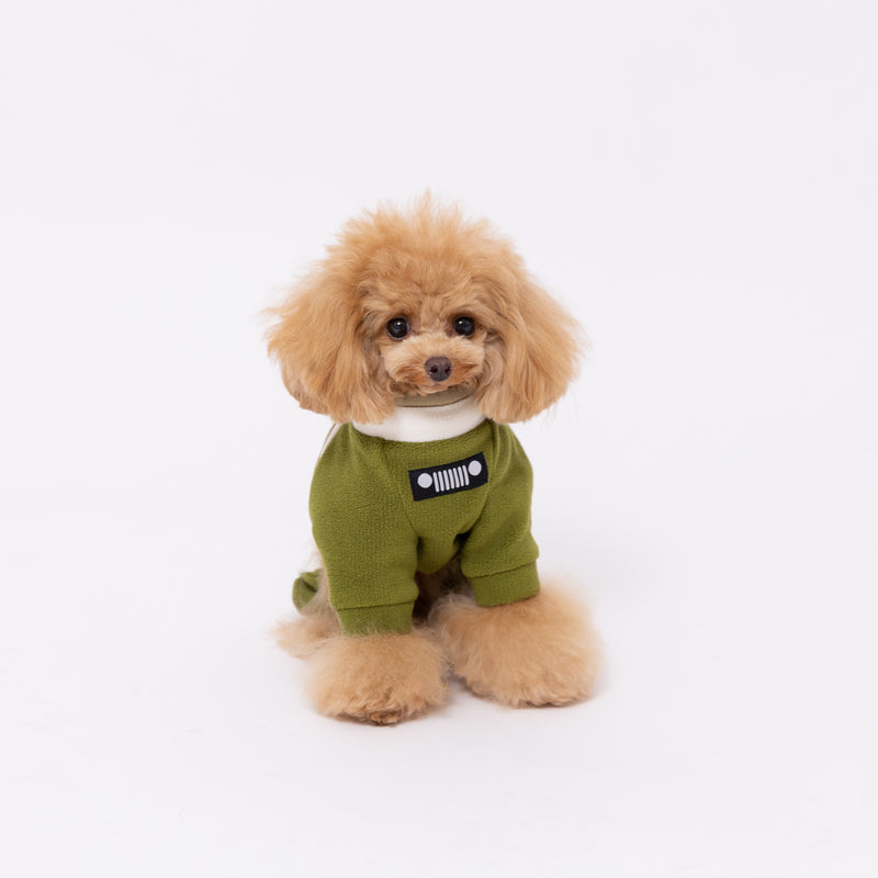 Jeep フリースジップロンパース ペット用品