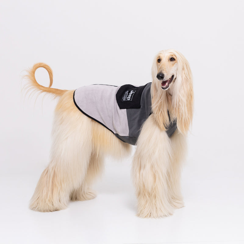 Jeep フリースジップベスト　中大型犬 ペット用品