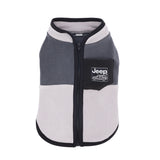 Jeep フリースジップベスト　中大型犬 ペット用品