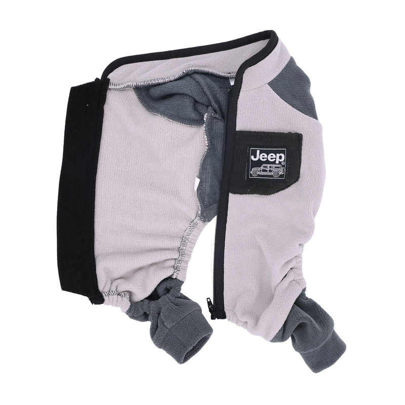Jeep フリースジップロンパース　中大型犬 ペット用品