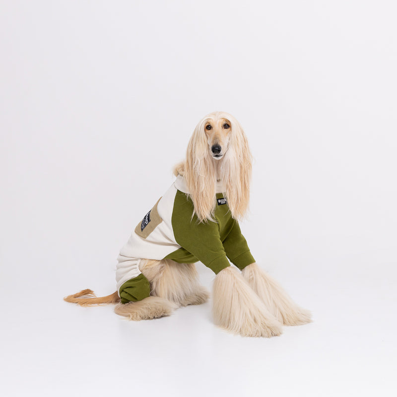 Jeep フリースジップロンパース　中大型犬 ペット用品