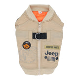 Jeep 背開きジャケット リードフック付き ペット用品