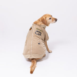 Jeep 背開きジャケット 中・大型犬 ペット用品