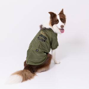Jeep 背開きジャケット 中・大型犬 ペット用品